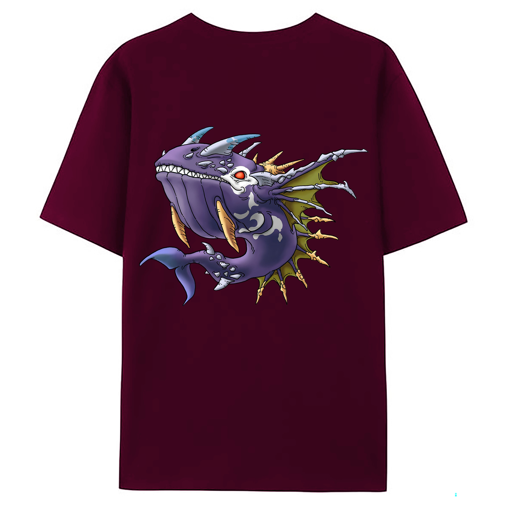 （画像用） ドラゴンクエスト Doragon Kuesuto Dragon Quest レディース半袖Tシャツ(バックプリント)